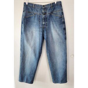 Vintage Marithe & Francois Girbaud Jeans, 36 Inch Waist, 80's, Retro